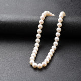 Iridescent Matte Pearl Loose Beads for DIY Jewelry