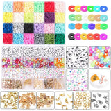 Polymer Clay Heishi Beads Jewelry Making Kit 6mm