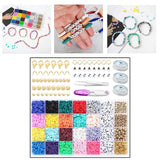 Polymer Clay Heishi Beads Jewelry Making Kit 6mm