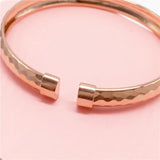 Rose Gold Plated Geometric Charm Bracelet for Women