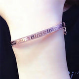 14K Rose Geometric Bracelet for Women Ethnic Glamour Jewelry
