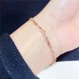 Purple Geometric Bracelet for Women