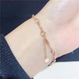 Purple Geometric Bracelet for Women
