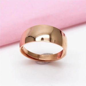 Adjustable 14K Rose Gold Plated Rings for Women