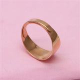 Adjustable 14K Rose Gold Plated Rings for Women