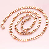 14K Rose Round Peng Bird Pendant Necklace Party Jewelry