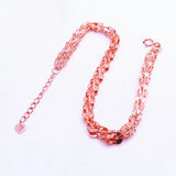 14k Rose Geometric Bracelet Ethnic Style Wedding Jewelry Gift
