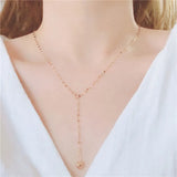 14K Rose Plated Heart Necklace, Purple Charm Party Jewelry