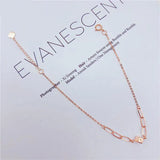 14K Rose Gold Plated Purple Square Bracelet for Women