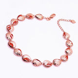 14K Rose Water Bracelet Purple Plated for Women