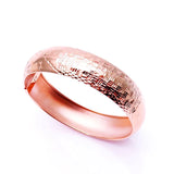 Purple Plated 14K Rose Rhombus Flower Bracelet for Women Wedding