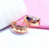 14K Rose Geometric Light Charm Wedding Jewelry