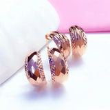 14K Rose Geometric Light Charm Wedding Jewelry