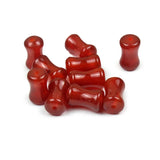 Natural Red Agat Carnelian Bamboo Shape Agates Stone Loose Beads 10mm