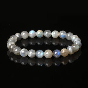 Labradorite Beaded Bracelets for Women Reiki MoonStone Bracelets Couple Jewelry
