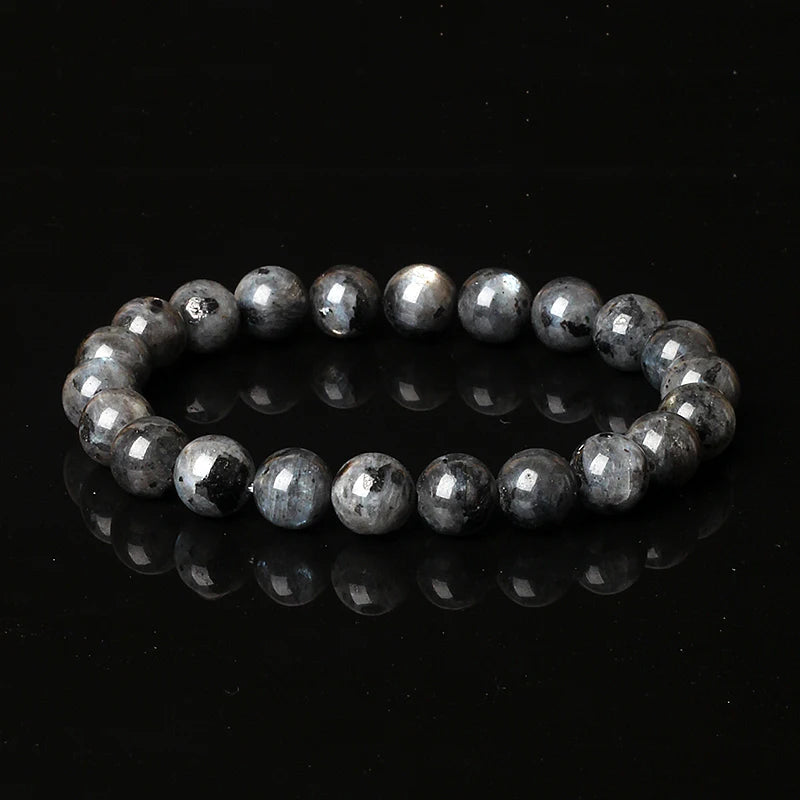 Labradorite Beaded Bracelets for Women Reiki MoonStone Bracelets Couple Jewelry