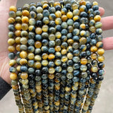 5A Dyed Dream Tiger Eyes Beads Natural Stone Loose Bead