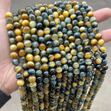 5A Dyed Dream Tiger Eyes Beads Natural Stone Loose Bead