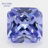 5A Tanzan Square Octangle CZ Stone 3x3~10x10mm