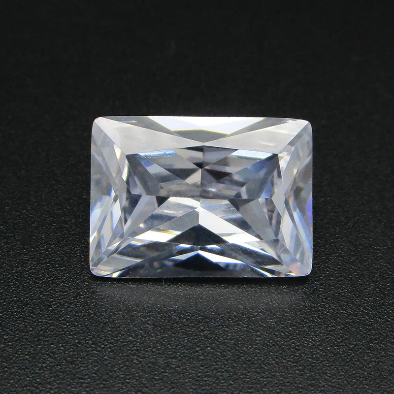 50pcs 3x5mm Rectangle Cut CZ Stone Loose Gemstone Lot