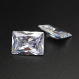 50pcs 3x5mm Rectangle Cut CZ Stone Loose Gemstone Lot