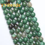 Natural African Green Jades Beads Green Jaspers Stone 6 8 10mm