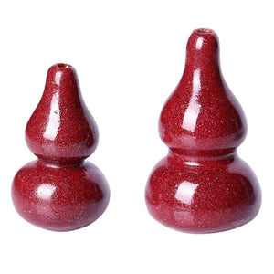 5A Natural Cinnabar Calabash Gourd Necklace Pendant DIY Jewelry