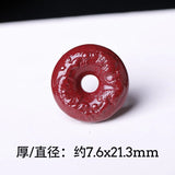 5A Cinnabar Dragon Safety Knot Necklace Pendant DIY Jewelry Material