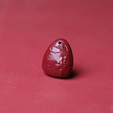 5A Cinnabar Flower Safety Necklace Pendant DIY Jewelry Material
