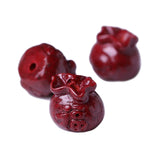 5A Cinnabar Fortune Bag Vermilion Single Bead DIY Jewelry Material