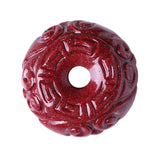 5A Cinnabar Safety Knot Necklace Pendant Vermilion DIY Jewelry Material