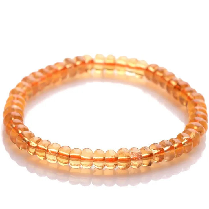 5A Natural Citrine Crystal Bracelets