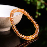 5A Natural Citrine Crystal Bracelets