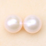 5A Natural Fresh Water Akoya Pearl 7-8Mm Round Bright DIY Earrings
