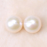 5A Natural Fresh Water Akoya Pearl 7-8Mm Round Bright DIY Earrings