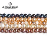 5A Freshwater Pearl Beaded High Irregular Shape Loose Beads for DIY Jewelry