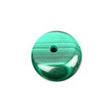 5A Natural Malachite Stone Abacus Shape Spacer Beads 10 Pcs