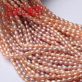5A Pearl Freshwater Cultured Loose Beads Strand 3-11 mm for Jewelry Making