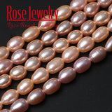 5A Pearl Freshwater Cultured Loose Beads Strand 3-11 mm for Jewelry Making