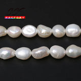 Natural Freshwater Pearls Vertical Perforated Beads 3mm - 13mm
