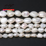 Natural Freshwater Pearls Vertical Perforated Beads 3mm - 13mm