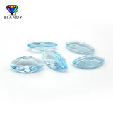 Water Marquise Glass Beads for Jewelry Making