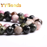 5A Tourmaline Stone Beads For Jewelry Making 4-10mm