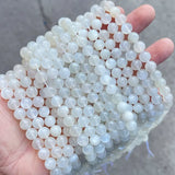 5A Natural Moonstone Beads Round Spacer Beads For Jewelry Making