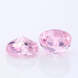 5A+ Oval CZ Stones 5x7-9x11mm Pink Yellow Purple Loose Gemstones