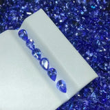 5A 4x5mm/4x6mm Natural Light Purple Tanzanite Stone for DIY Jewelry Making