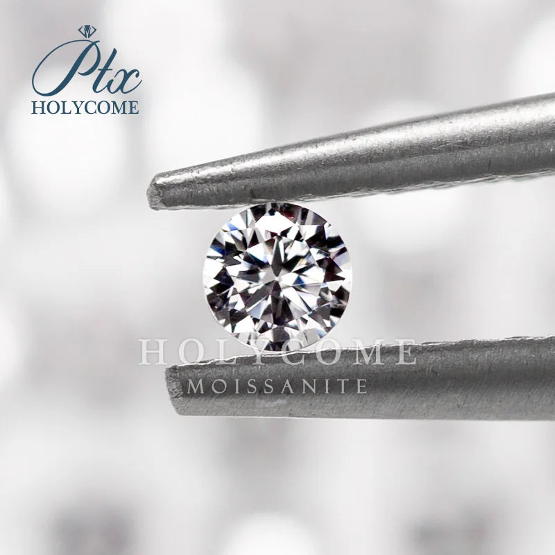 5A 1.0mm~2.5mm Zircon Gems Round CZ Stones