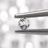 5A 1.0mm~2.5mm Zircon Gems Round CZ Stones