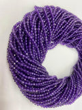 Natural Crystal Amethyst Sphere 2MM / 3MM / 4MM Length