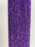 Natural Crystal Amethyst Sphere 2MM / 3MM / 4MM Length
